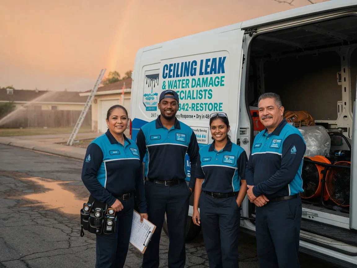 Ceiling Leak Cleanup company in New Salem, PA
