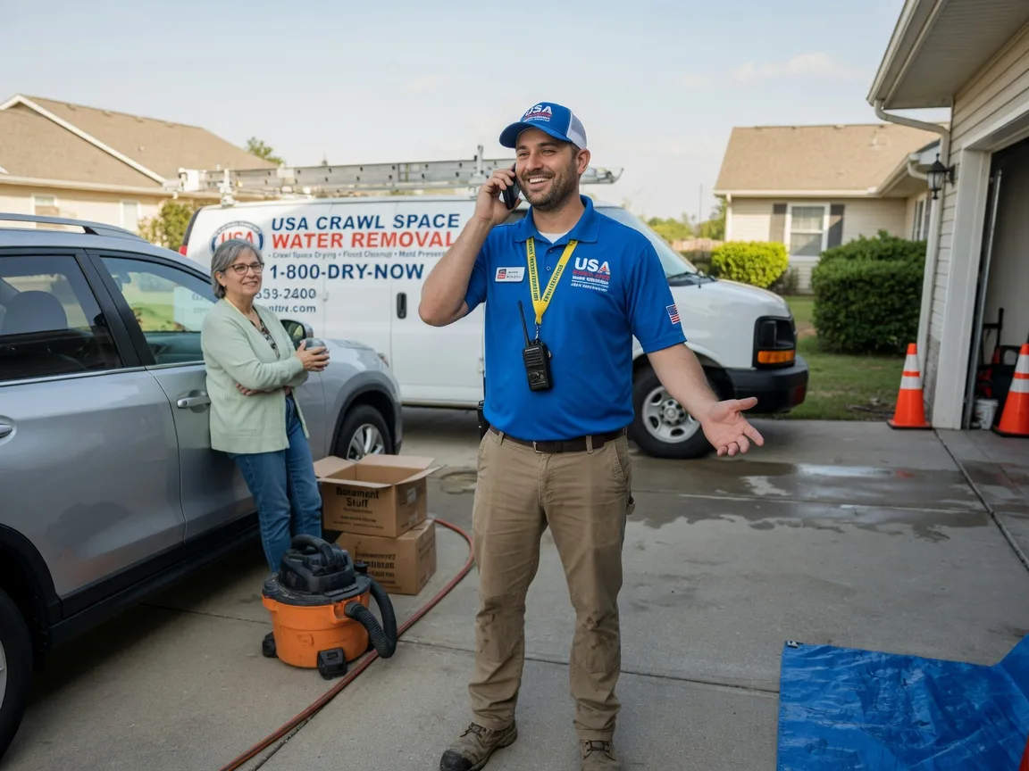 Crawl Space Water Removal New Salem, PA FAQs